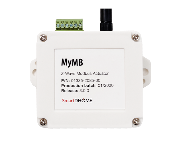 MyMB interface/actuator for Modbus systems