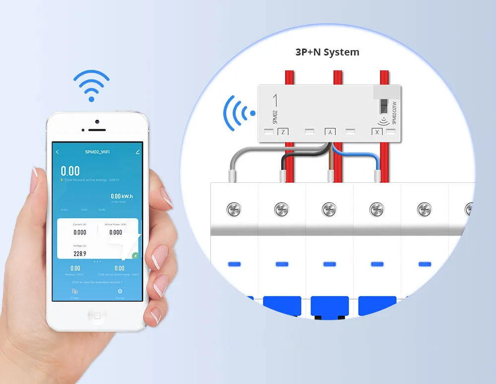 Smart life per Micro power meter